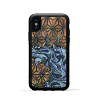 iPhone Xs Wood Phone Case - Aurelia (Pattern, 799538)