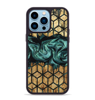 iPhone 14 Pro Max Wood Phone Case - Fabiola (Pattern, 799539)