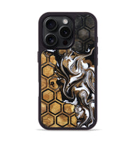 iPhone 16 Pro Wood Phone Case - Azalea (Pattern, 799545)