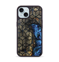iPhone 15 Wood Phone Case - Martina (Pattern, 799552)