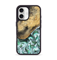 iPhone 17 Wood Phone Case - Makala (Green, 799553)