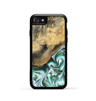 iPhone SE Wood Phone Case - Makala (Green, 799553)