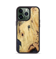 iPhone 13 Pro Wood Phone Case - Kristyn (Wood Burl, 799561)