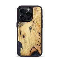 iPhone 15 Pro Wood Phone Case - Kristyn (Wood Burl, 799561)