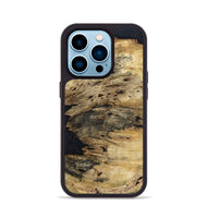 iPhone 14 Pro Wood Phone Case - Aspyn (Wood Burl, 799562)
