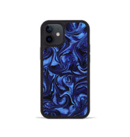 iPhone 12 mini ResinArt Phone Case - Teressa (Blue, 799564)