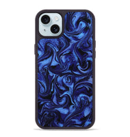 iPhone 15 Plus ResinArt Phone Case - Teressa (Blue, 799564)
