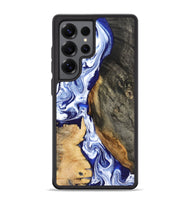 Galaxy S25 Ultra Wood Phone Case - Racheal (Blue, 799567)