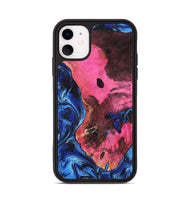 iPhone 11 Wood Phone Case - Olen (Blue, 799569)