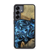 Galaxy S25 Plus Wood Phone Case - Karlie (Blue, 799570)
