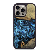 iPhone 16 Pro Max Wood Phone Case - Karlie (Blue, 799570)