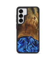 Galaxy S25 Wood Phone Case - Jed (Blue, 799571)