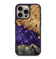 iPhone 16 Pro Max Wood Phone Case - Karter (Purple, 799626)