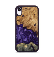 iPhone Xr Wood Phone Case - Karter (Purple, 799626)