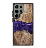 Galaxy S23 Ultra Wood Phone Case - Amayah (Purple, 799628)