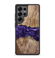 Galaxy S25 Ultra Wood Phone Case - Amayah (Purple, 799628)