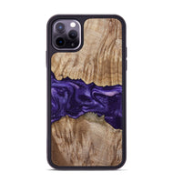 iPhone 11 Pro Max Wood Phone Case - Amayah (Purple, 799628)