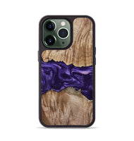 iPhone 13 Pro Wood Phone Case - Amayah (Purple, 799628)