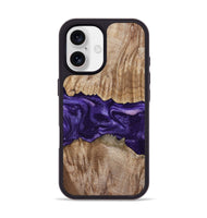 iPhone 17 Wood Phone Case - Amayah (Purple, 799628)