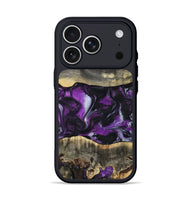 iPhone 17 Pro Wood Phone Case - Mariah (Purple, 799629)