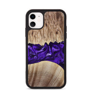 iPhone 11 Wood Phone Case - Kameron (Purple, 799634)