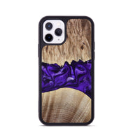 iPhone 11 Pro Wood Phone Case - Kameron (Purple, 799634)