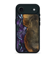 iPhone 17 Air Wood Phone Case - Corina (Purple, 799635)