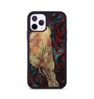 iPhone 11 Pro Wood Phone Case - Rufus (Red, 799637)