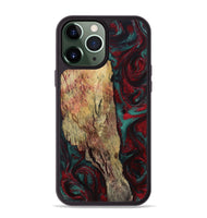 iPhone 13 Pro Max Wood Phone Case - Rufus (Red, 799637)