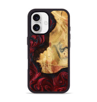 iPhone 17 Wood Phone Case - Julisa (Red, 799638)