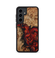 Galaxy S24 Wood Phone Case - Otho (Red, 799639)