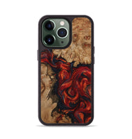 iPhone 13 Pro Wood Phone Case - Otho (Red, 799639)