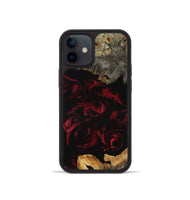 iPhone 12 mini Wood Phone Case - Coleman (Red, 799640)