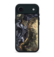 iPhone 17 Air Wood Phone Case - Rikki (Black & White, 799642)