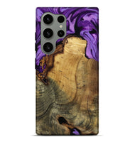 Galaxy S24 Ultra Wood Live Edge Phone Case - Ivy (Purple, 799687)