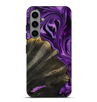 Galaxy S24 Plus Wood Live Edge Phone Case - Toccara (Purple, 799689)