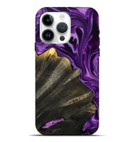iPhone 15 Pro Max Wood Live Edge Phone Case - Toccara (Purple, 799689)