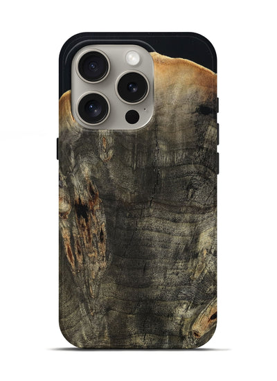 iPhone 16 Pro Wood Live Edge Phone Case - Emily (Wood Burl, 799711)