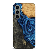 Galaxy S24 Plus Wood Live Edge Phone Case - Flynn (Blue, 799714)