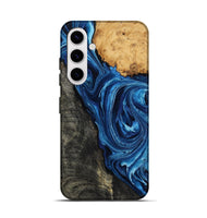 Galaxy S25 Wood Live Edge Phone Case - Flynn (Blue, 799714)