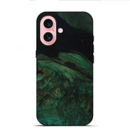 iPhone 16 Wood Live Edge Phone Case - Candida (Wood Burl, 799723)