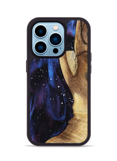 iPhone 14 Pro Wood Phone Case - Peggie (Cosmos, 799774)