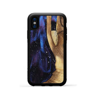 iPhone Xs Wood Phone Case - Peggie (Cosmos, 799774)