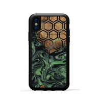 iPhone Xs Wood Phone Case - West (Pattern, 799825)