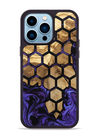 iPhone 14 Pro Max Wood Phone Case - Minor (Pattern, 799829)