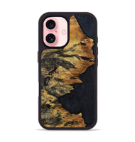 iPhone 16 Wood Phone Case - Ronald (Wood Burl, 799836)