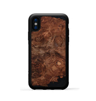 iPhone Xs Wood Phone Case - Elouise (Wood Burl, 799844)