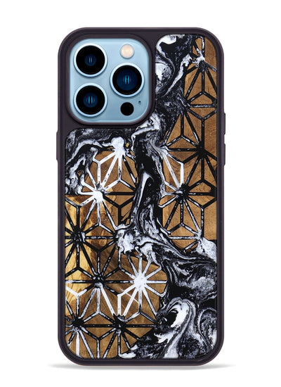 iPhone 14 Pro Max Wood Phone Case - Emmitt (Pattern, 799856)