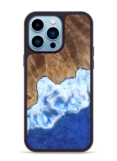 iPhone 14 Pro Max Wood Phone Case - Asaiah (Coastal, 799912)