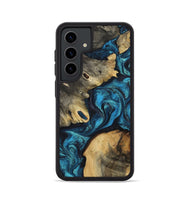 Galaxy S24 Wood Phone Case - Abril (Blue, 799935)